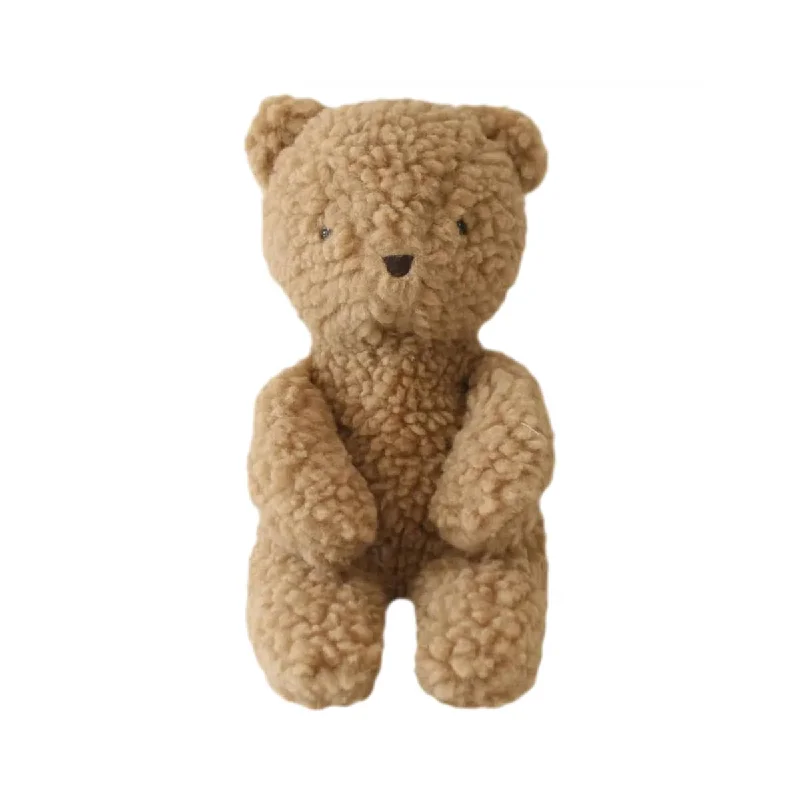 Huggable and cozy plush toysHuggable and cozy plush toysAlimrose Charlie Sherpa Baby Bear - Caramel