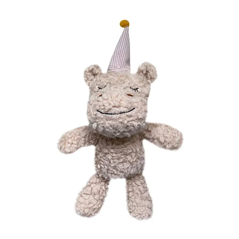Soft and cuddly stuffed animalsSoft and cuddly stuffed animalsand the little dog laughed - Betty Hippo