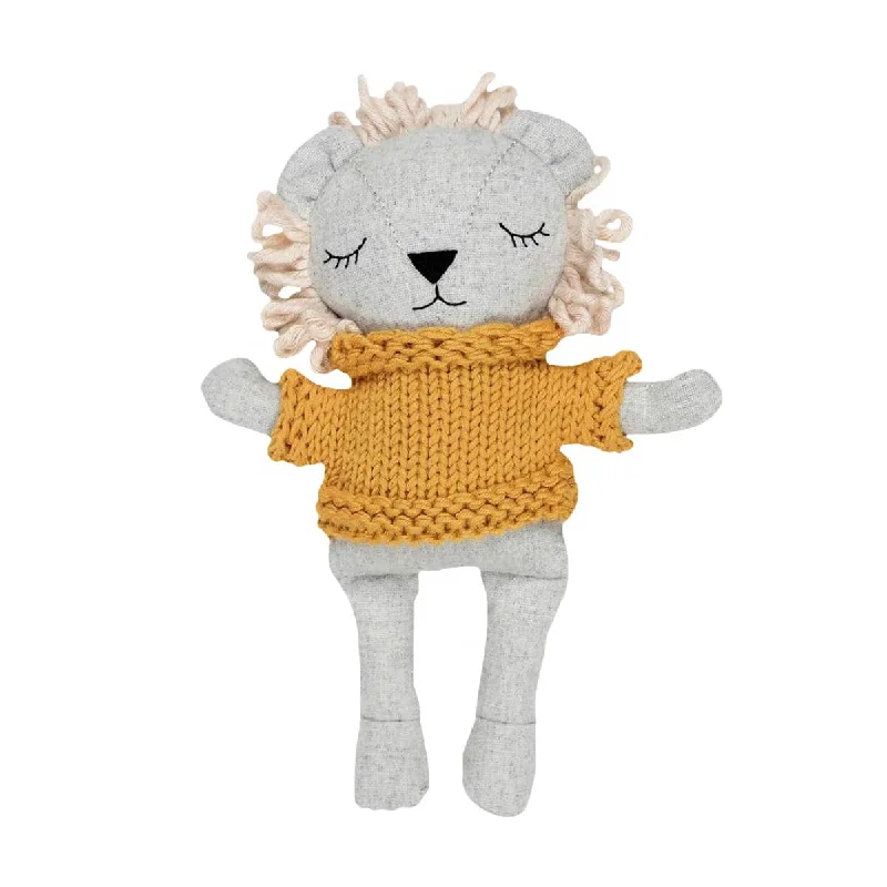 Soft and squishy plush crittersSoft and squishy plush crittersand the little dog laughed - Percy Lion Mini