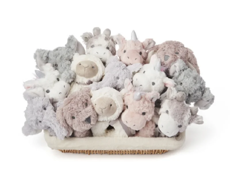 Soft and squishy plush crittersSoft and squishy plush crittersElegant Baby Plush Rattles