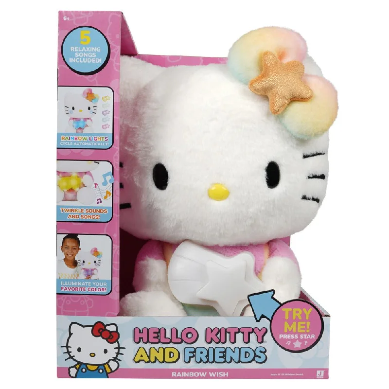 Playful and cheerful stuffed creaturesPlayful and cheerful stuffed creaturesHello Kitty 10" Feature Plush - Hello Kitty