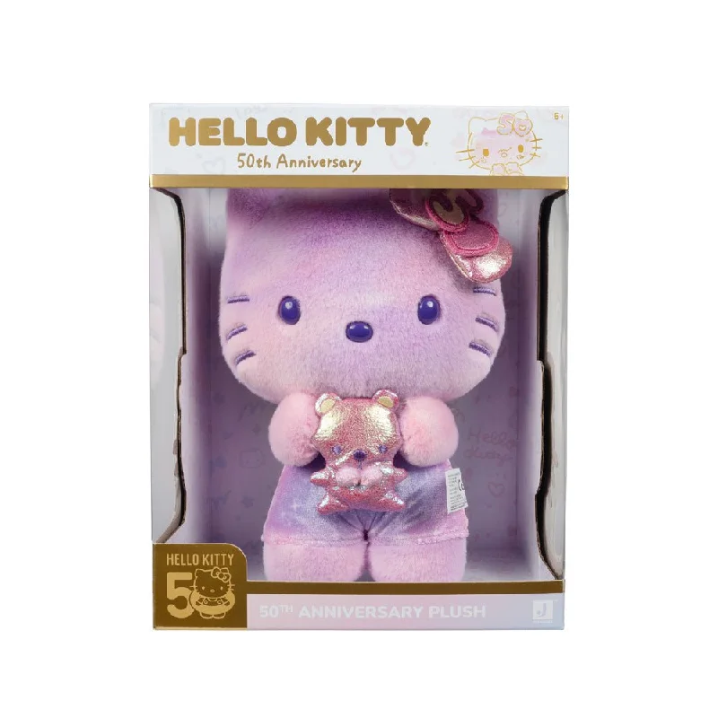 Cheerful and happy stuffed figuresCheerful and happy stuffed figuresHello Kitty Ultra Plush 50th Anniv-Hello Kitty