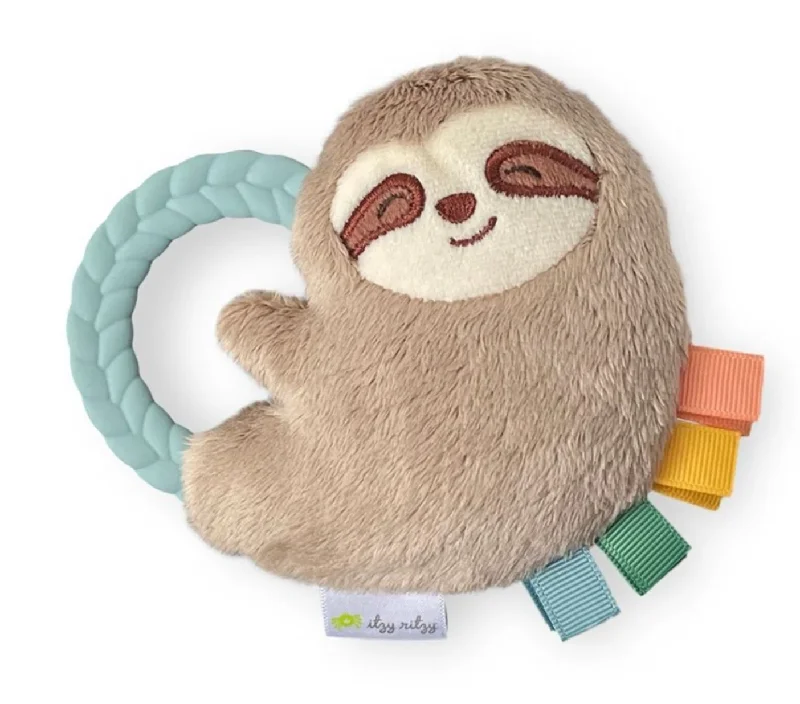 Whimsical and imaginative stuffed toysWhimsical and imaginative stuffed toysItzy Ritzy Plush Rattle Pal With Teether Sloth