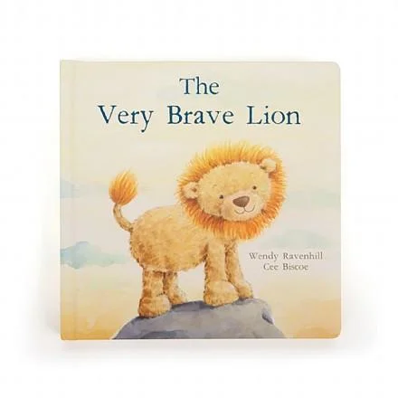 Huggable and comforting Jellycat creationsThe Very Brave Lion Book Jellycat
