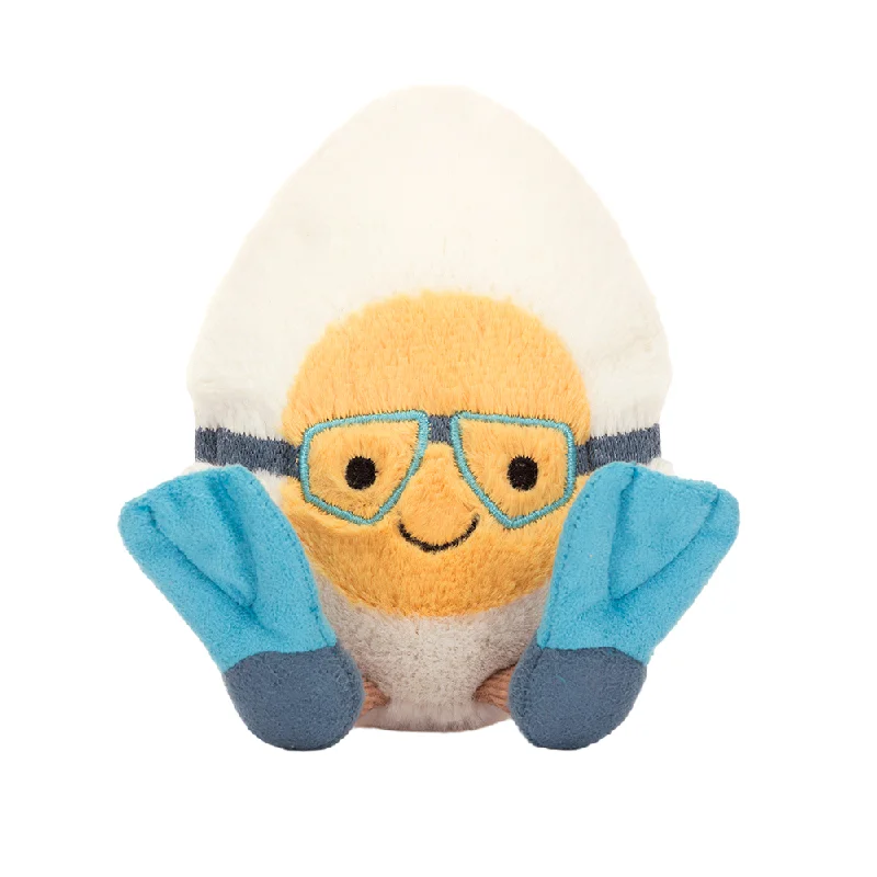 Huggable and charming Jellycat beloved by all ages.Amuseables Boiled Egg Scuba Soft Toy