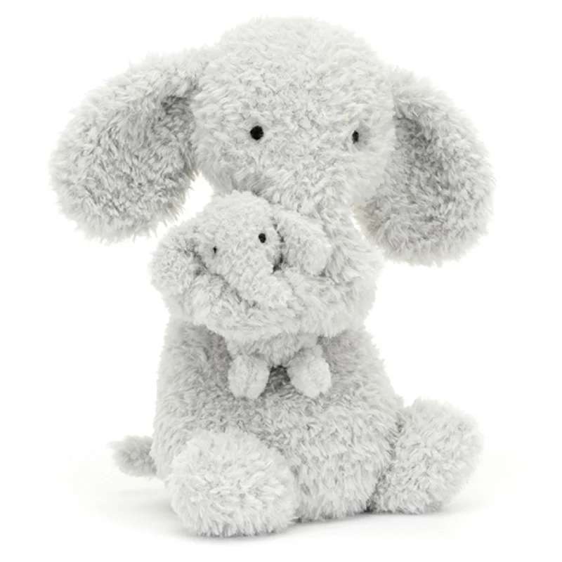 Soft and endearing Jellycat plushiesJellycat Huddles Grey Elephant 26 cm