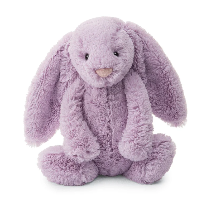 Fluffy and charming Jellycat itemsJellyCat Bashful Lilac Bunny Plush