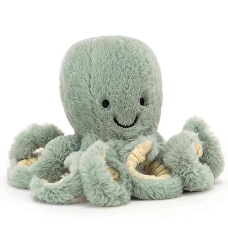 Cuddly and lovely Jellycat animalsJellycat Ocean Odyssey Blæksprutte 14 cm