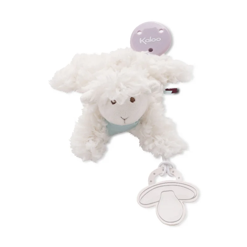 Enchanting and magical plush dollsEnchanting and magical plush dollsKaloo Les Amis Doudou Pacifier Holder Lamb