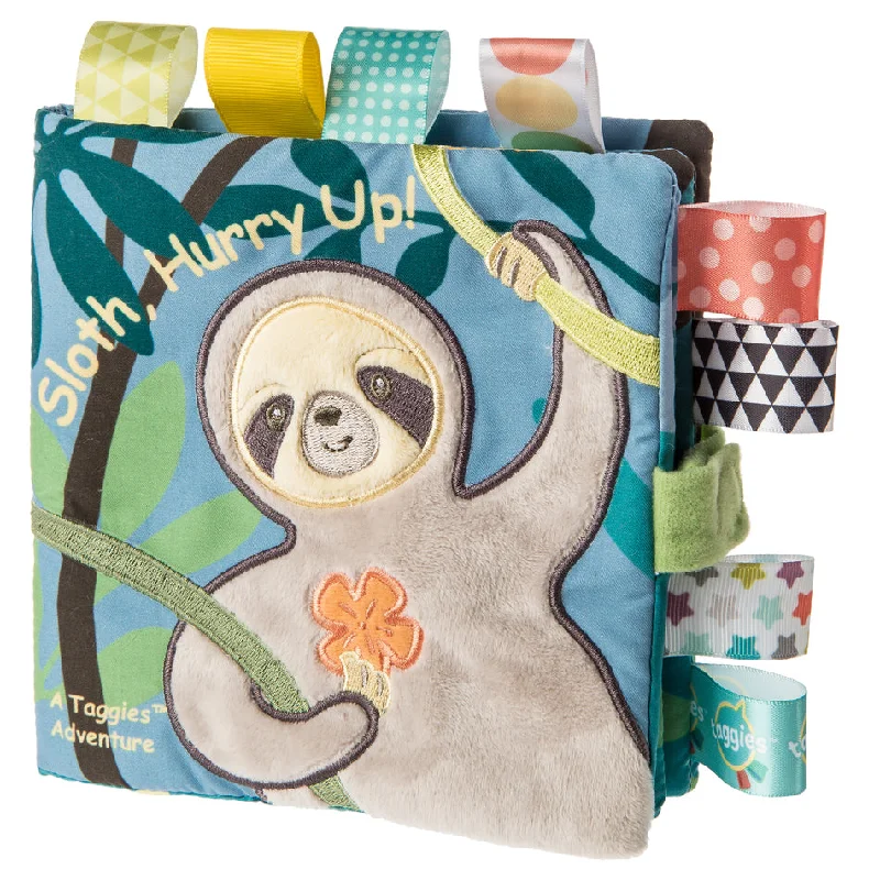 Cheerful and happy stuffed figuresCheerful and happy stuffed figuresMary Meyer Molasses Sloth Soft Book