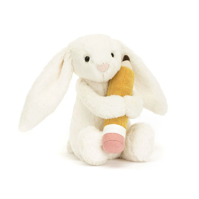 Enchanting and magical plush dollsEnchanting and magical plush dollsBashful Bunny with Pencil