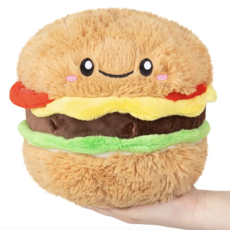 Adorable and charming plush figuresAdorable and charming plush figuresSquishable Mini Comfort Food Cheeseburger