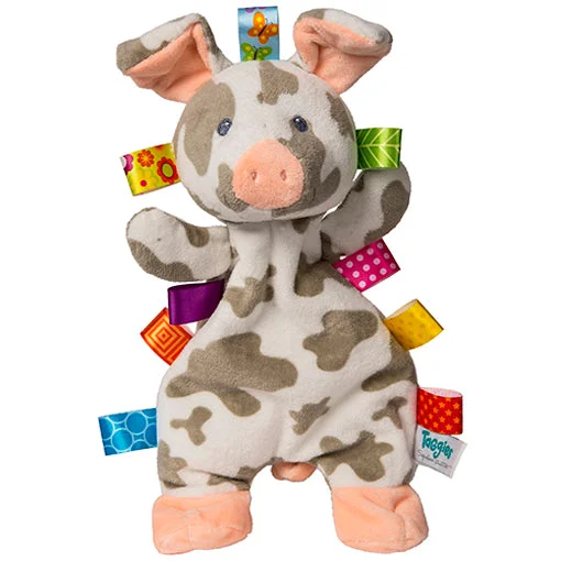 Cuddly and comforting plush charactersCuddly and comforting plush charactersMary Meyer Taggies Patches Pig Lovey