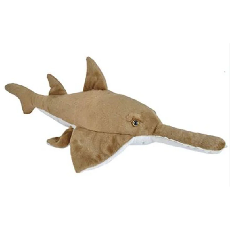 Friendly and approachable plush friendsFriendly and approachable plush friendsWild Republic Cuddlekins Sawfish 28 Inch Plush Figure