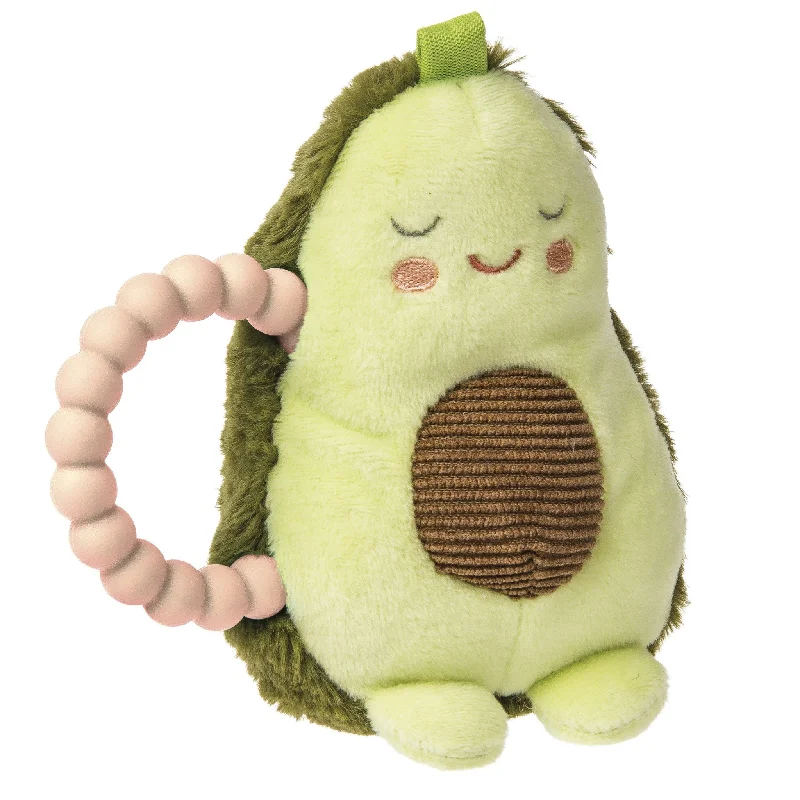Playful and cheerful stuffed creaturesPlayful and cheerful stuffed creaturesMary Meyer Yummy Avocado Crinkle Teether