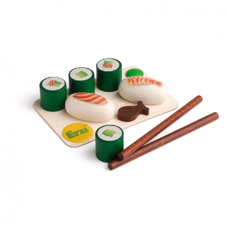sustainable wooden toys                   Erzi Sushi