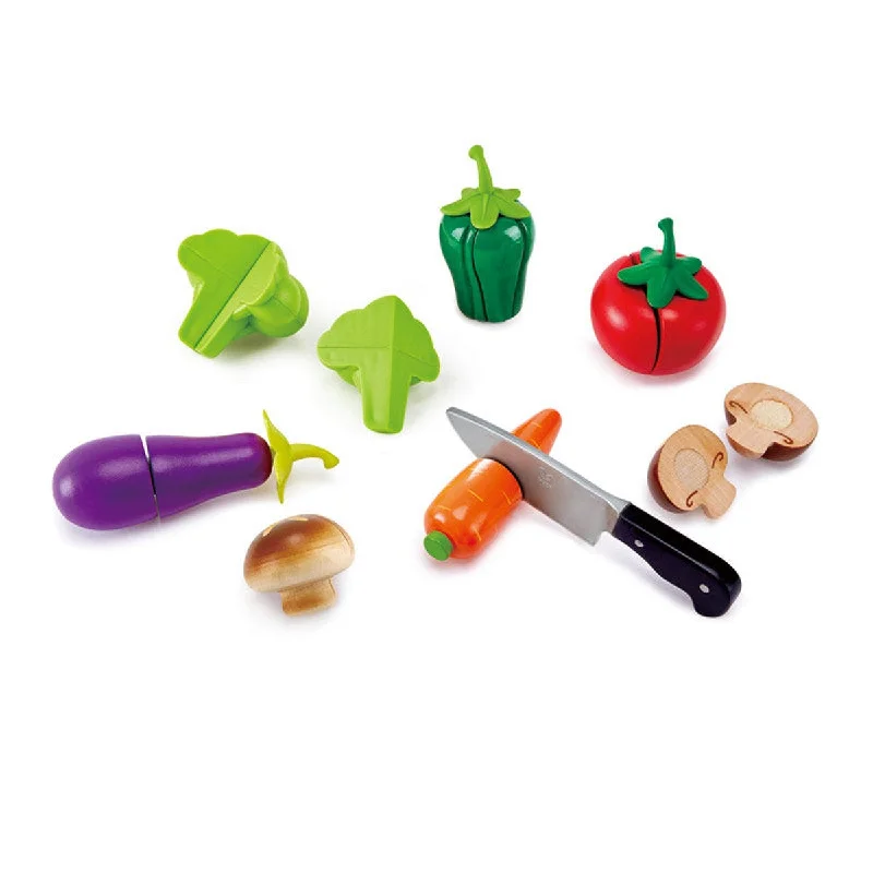 age-appropriate wooden toys                   Hape Garden Vegetables Set