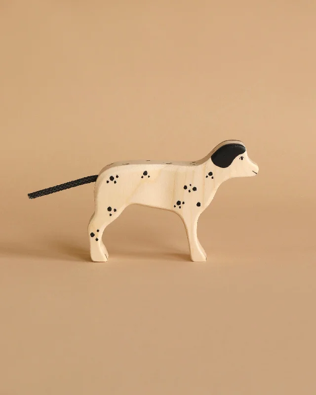 intricately designed wooden toys                 Holztiger Dalmatian Dog