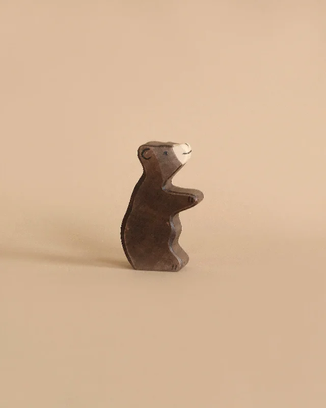 charming wooden toys                   Holztiger Little Brown Bear