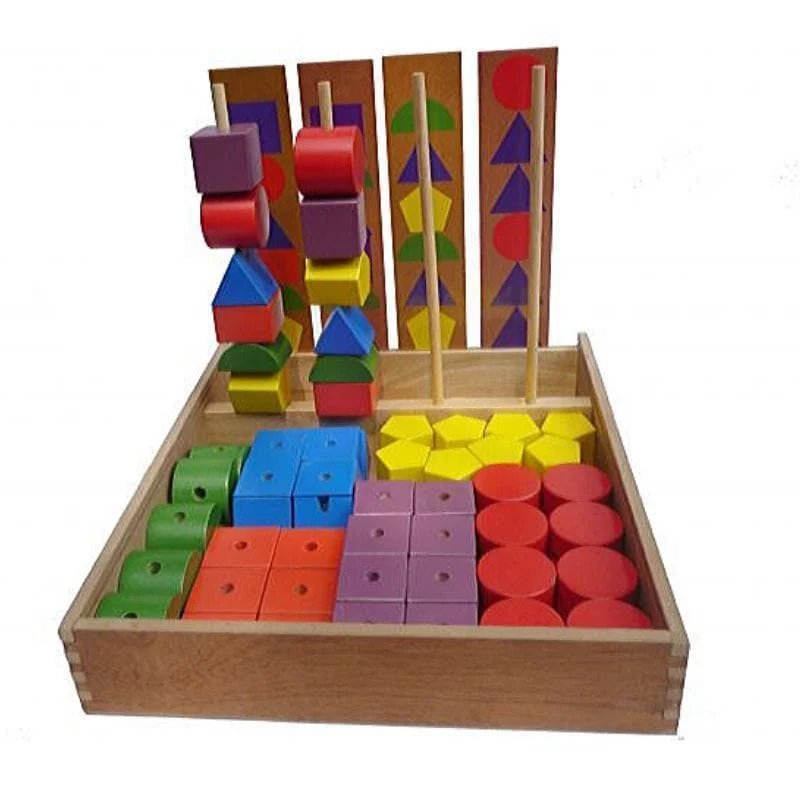 enchanted wooden toys                   Jumbo Sequencing Blocks