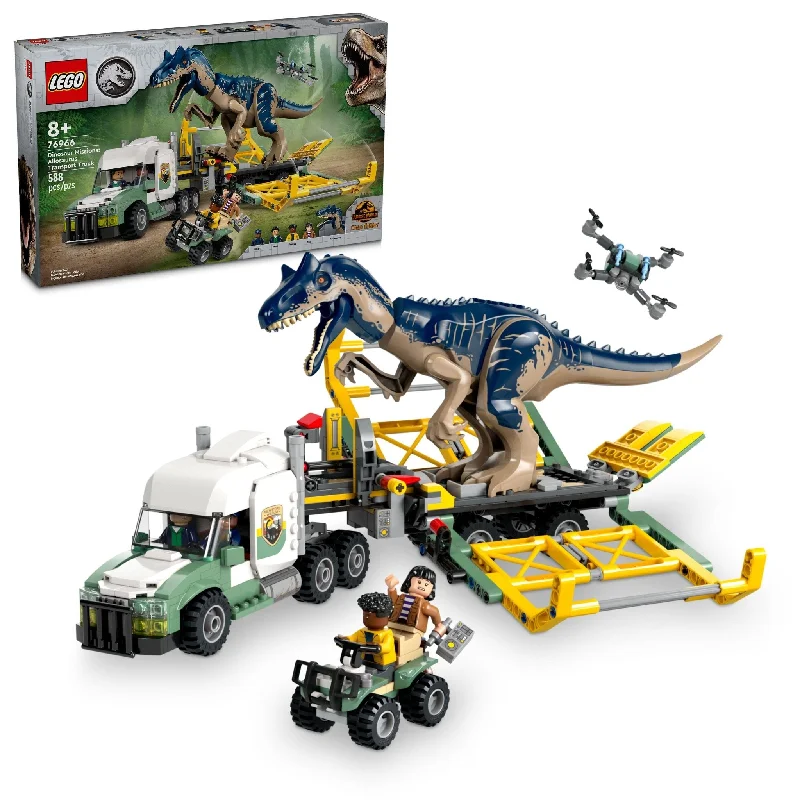 Customizable and personalized LEGO optionsLEGO® Jurassic World™ Alosaurus Transport 76966