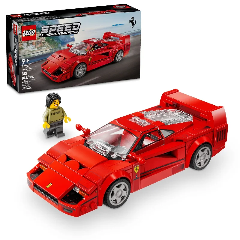 Providing a tactile learning experience LEGOLEGO® Speed Champions Ferrari F40 Supercar 76934
