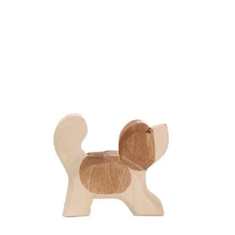 safe and durable wooden toys                   Ostheimer wooden St Bernard dog - small head high