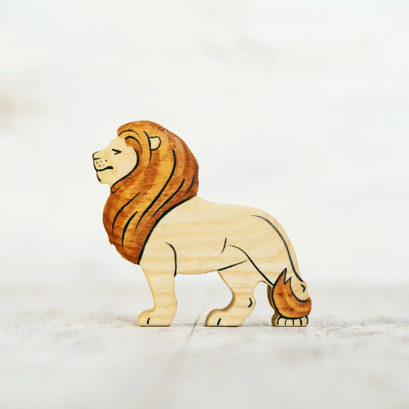 enchanting wooden toys for toddlers                   Wooden Caterpillar lion