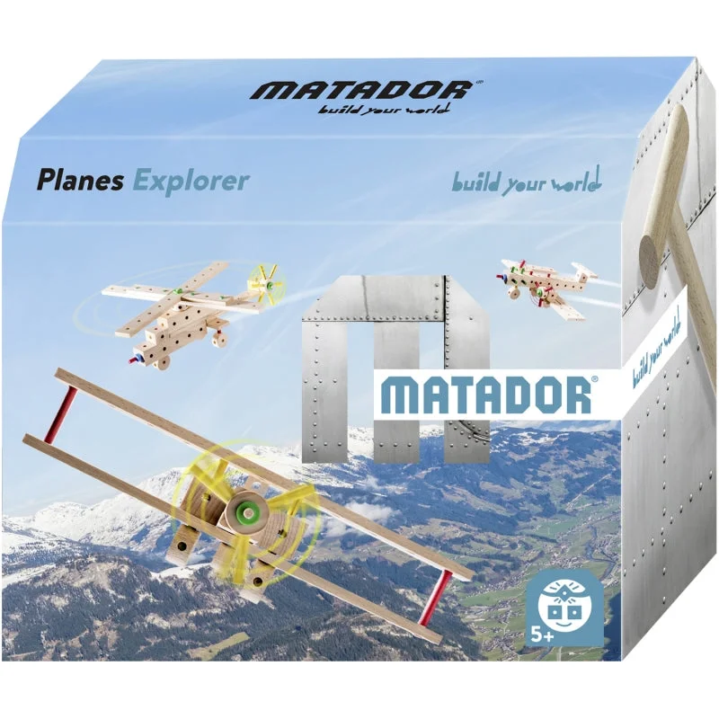 eco-friendly wooden toys made from sustainable materials                   Matador Theme World - Planes