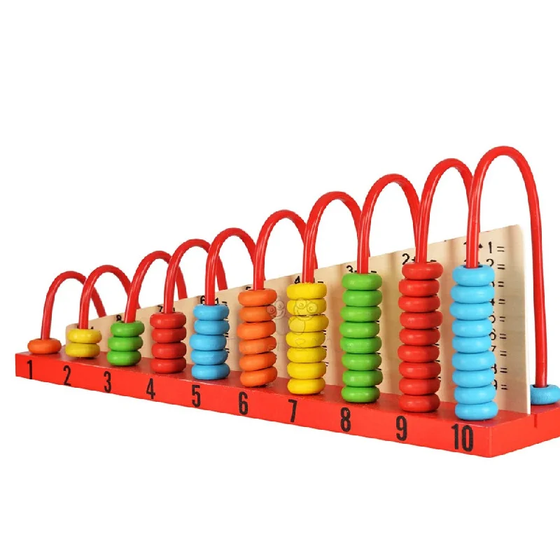 robust and durable wooden toys that are built to last                   Calculation Shelf Wooden Abacus for Children