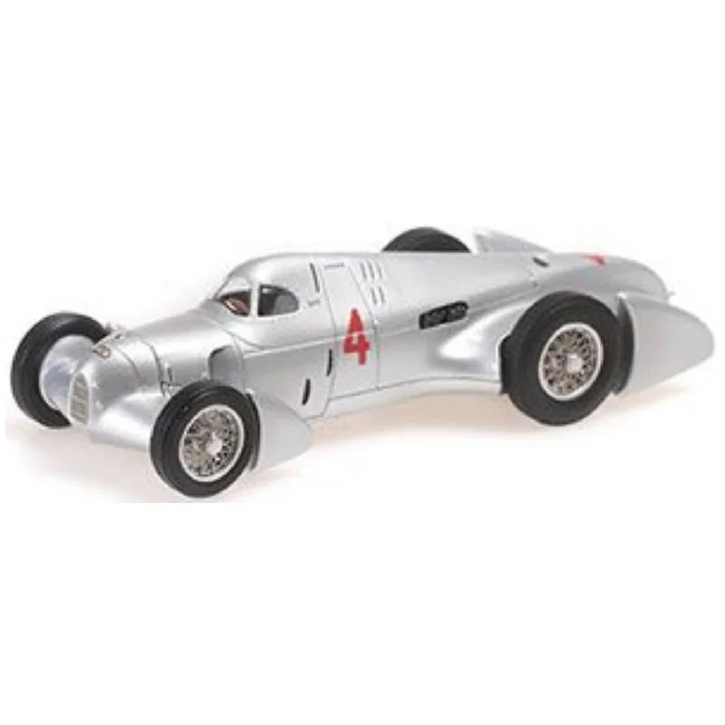 High-quality toy cars Auto Union Type B Avus-Rennen #4 Bernd Rosemeyer Avus Rennen 1935 - 1:43 Scale Diecast Model Car