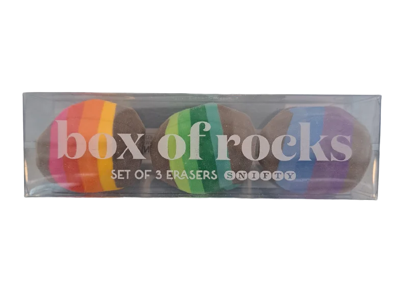 Fast-paced games Box Of Rocks - Erasers