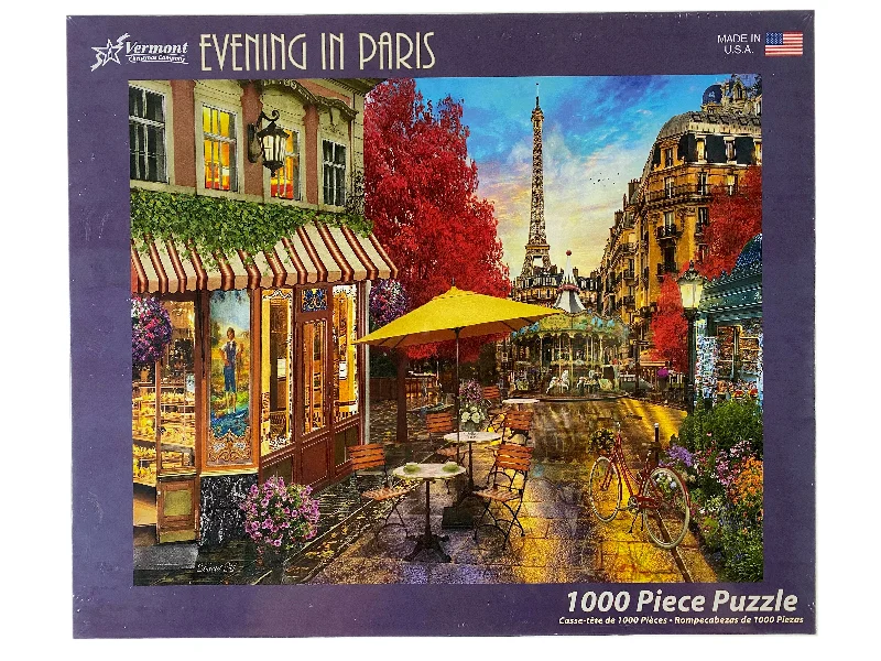 Social games Evening In Paris 1000 Piece Puzzle