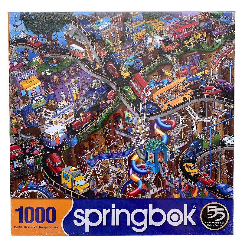 Time-consuming puzzles Getting Away 1000 Piece Puzzle