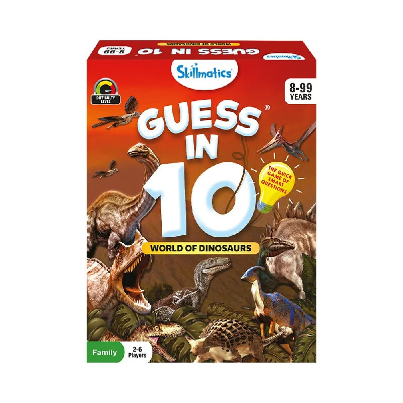 Strategic puzzles Guess in 10 World of Dinosaurs