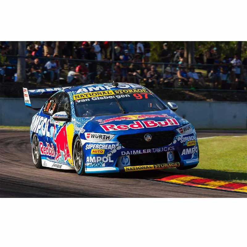 Fun toy carsHOLDEN ZB COMMODORE - RED BULL AMPOL RACING - SHANE VAN GISBERGEN #97 - Merlin Darwin Triple Crown Race 16 - 3RD PLACE - 1:12 Scale Resin Model Car