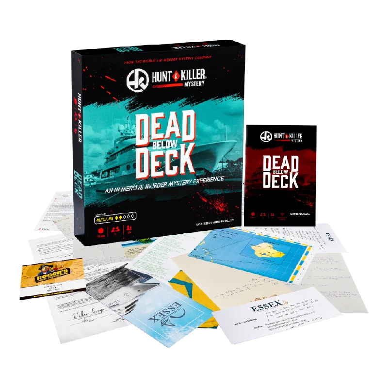 Educational games Hunt A Killer Mystery Dead Below Deck