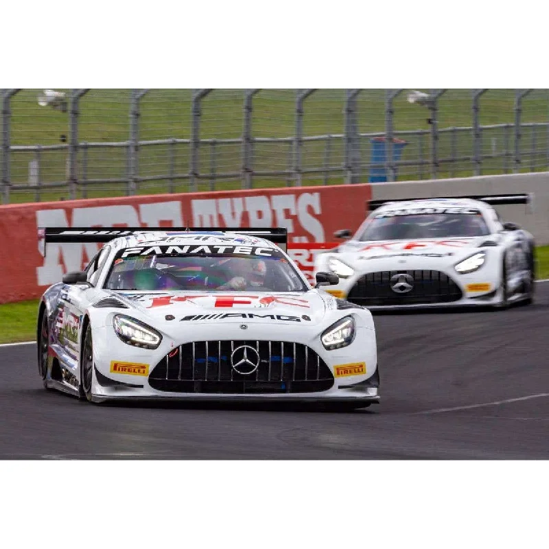 Playful toys MERCEDES-AMG GT3 - 2023 GT WORLD CHALLENGE AUSTRALIA - TRIPLE EIGHT RACE ENGINEERING / JMR - #888 - PRINCE JEFRI RAHMAN IBRAHIM/BROC FEENEY - BATHURST 6-HOUR - RACE 2 2nd Place - 1:18 Scale Resin Model Car