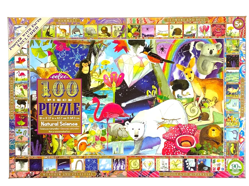 Addictive games Natural Science 100 piece puzzle