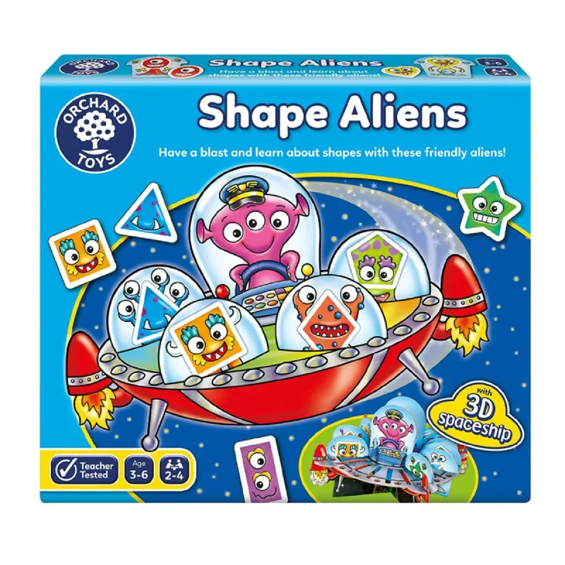 Relaxing games Orchard Toys Shape Aliens Game