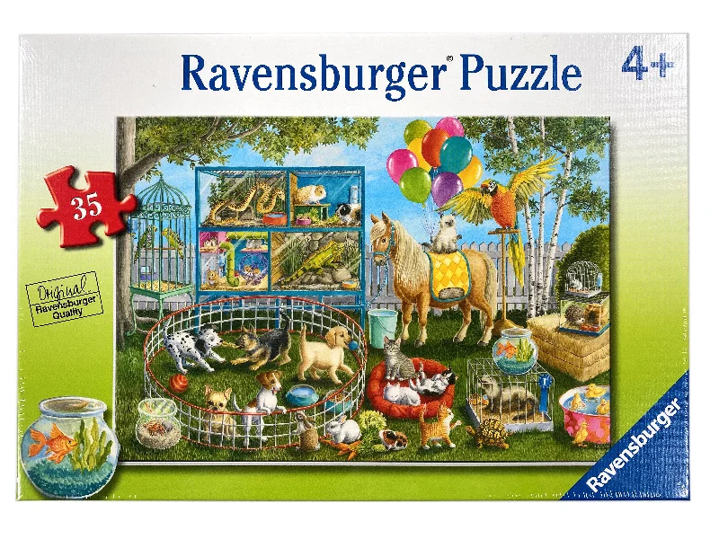 Interactive games Pet Fair Fun 35 Piece Puzzle