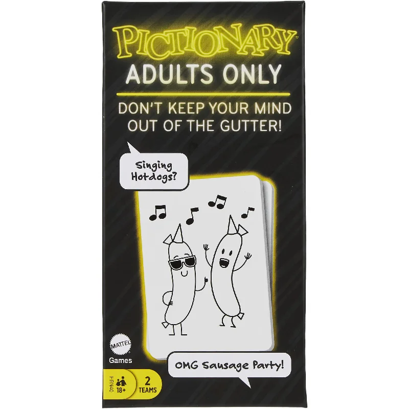 Time-consuming puzzles PICTIONARY ADULTS ONLY