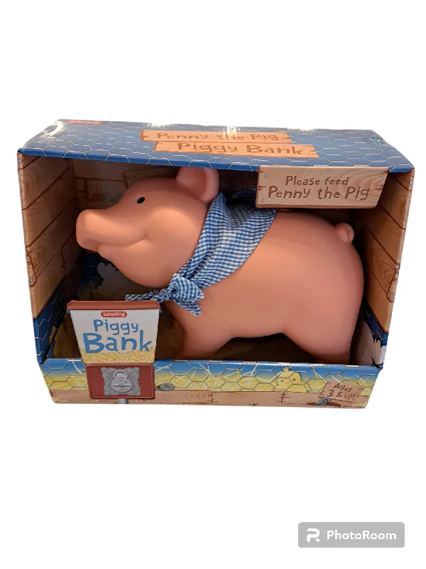 Age-appropriate puzzles Piggy Bank