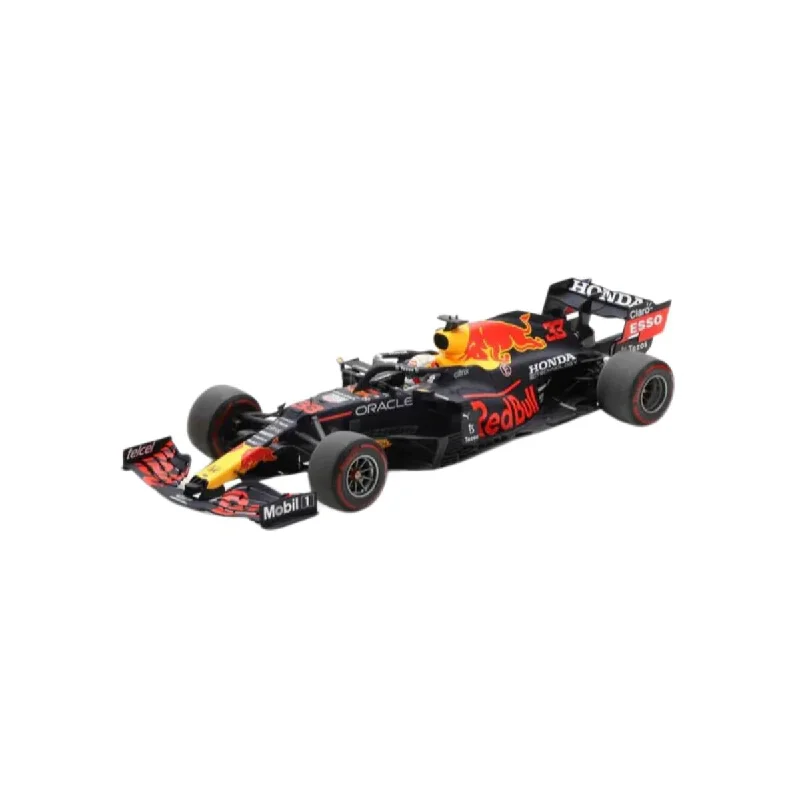Durable toysRed Bull Racing Honda RB16B No.33 Red Bull Racing - Winner Abu Dhabi GP 2021 - World Champion. Max Verstappen. With Acrylic Cover. Limited 2021 - 1:12 Scale Resin Model Car