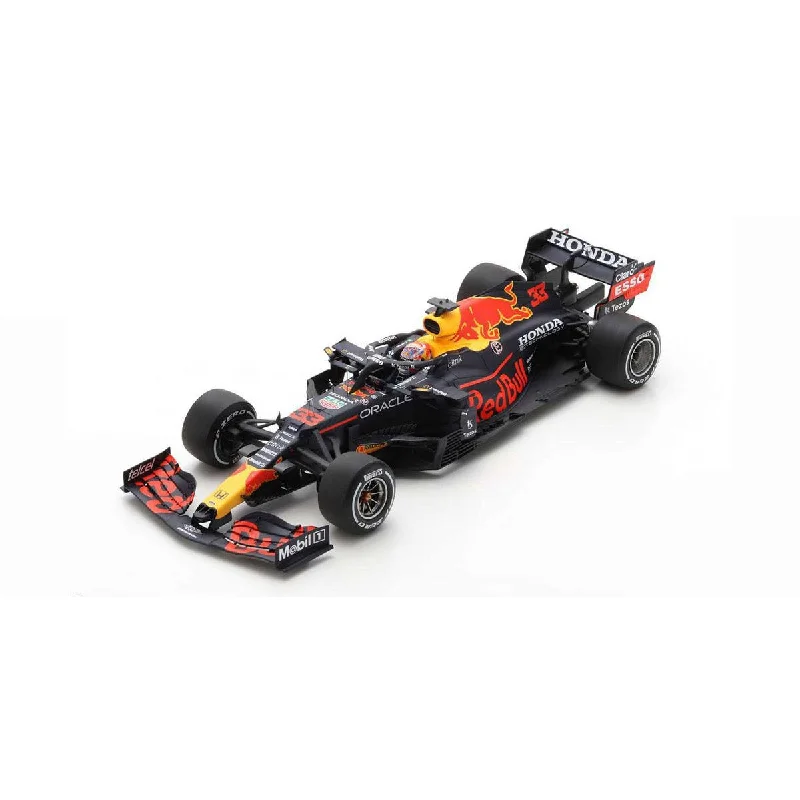 Realistic toy carsRed Bull Racing Honda RB16B No.33 Red Bull Racing - Winner Monaco GP 2021 - Max Verstappen. With Acrylic Cover. Limited 521 - 1:12 Scale Resin Model Car