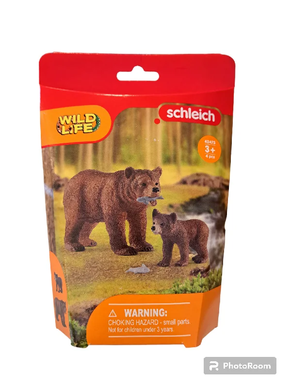 Challenging puzzles Schleich Wildlife - Bear Family