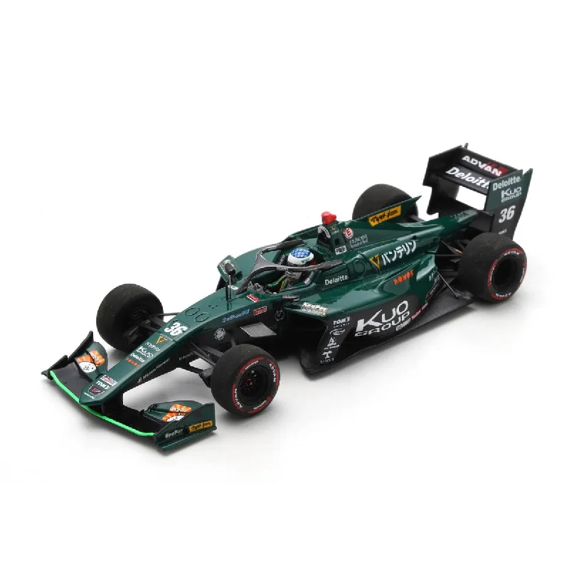 High-quality toy cars SF19 No.36 Kuo VANTELIN TEAM TOMS TRD01F - Super Formula 2022 - Giuliano Alesi. Limited 500 - 1:43 Scale Resin Model Car