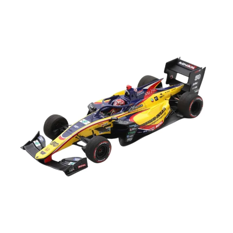 High-quality toy cars SF19 No.50 B-Max Racing Team M-TEC HR-417E - Super Formula 2022 - Nobuharu Matsushita. Limited 500 - 1:43 Scale Resin Model Car