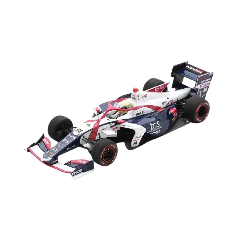 Durable toysSF19 No.64 TCS NAKAJIMA RACING M-TEC HR-417E - Super Formula 2022 - Naoki Yamamoto. Limited 500 - 1:43 Scale Resin Model Car