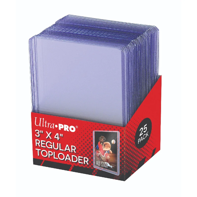 Fast-paced games Ultra Pro Regular Top Loader 3x4 25 Pack